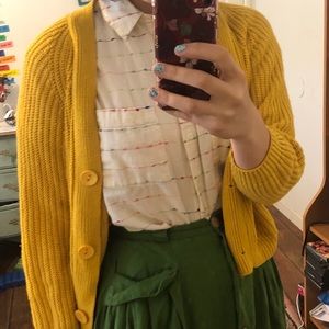 Yellow Cardigan